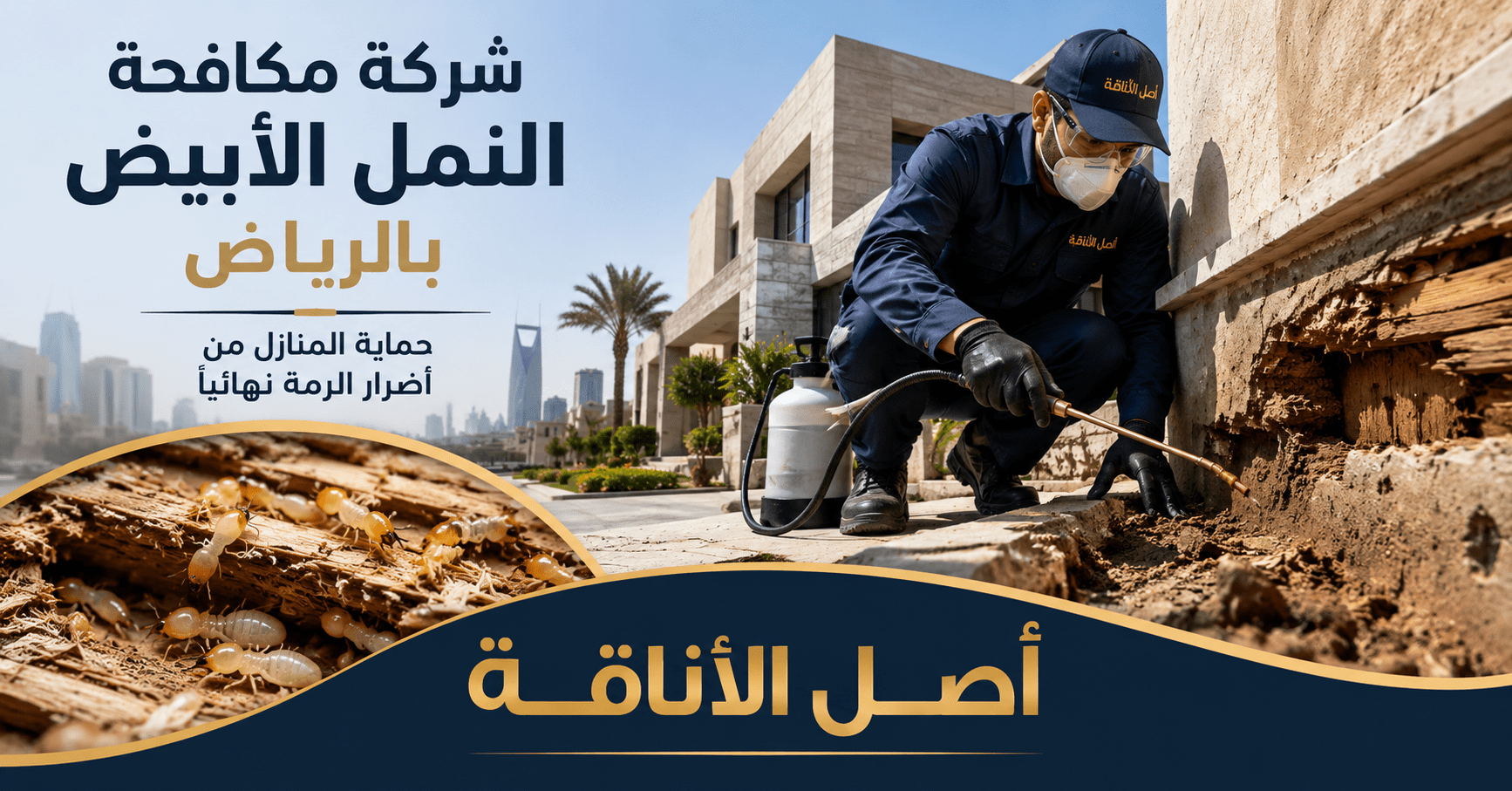 شركة مكافحة النمل الأبيض بالرياض