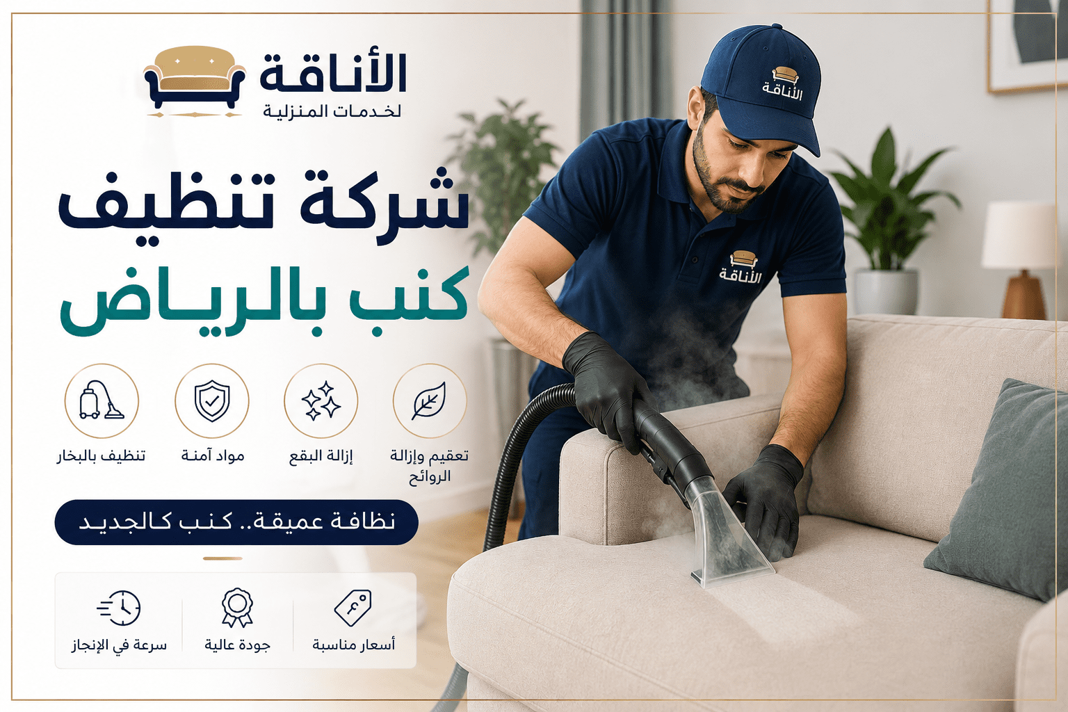 شركة تنظيف كنب بالرياض
