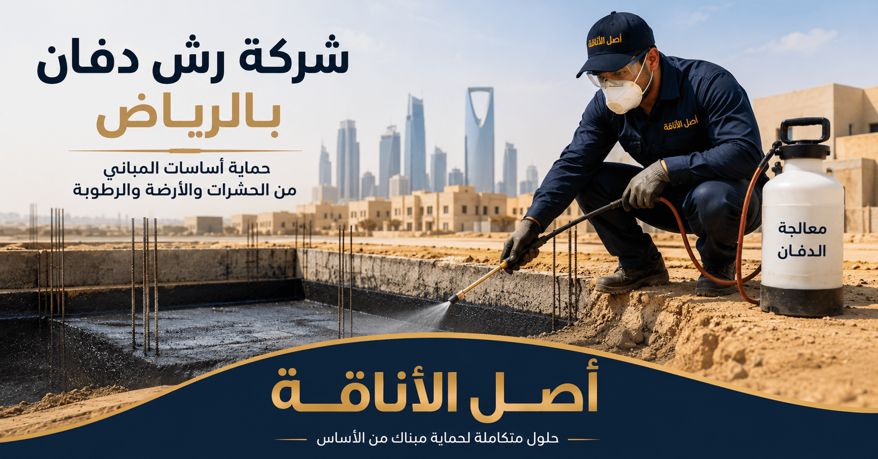 شركة رش دفان بالرياض