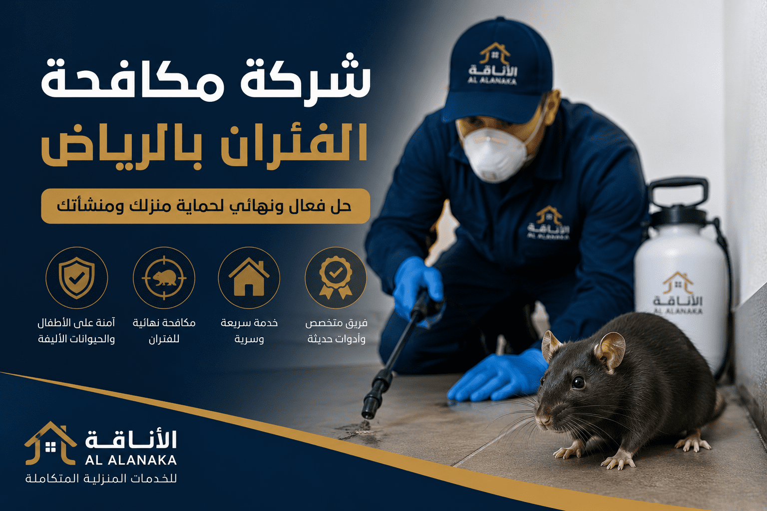 شركة مكافحة الفئران بالرياض