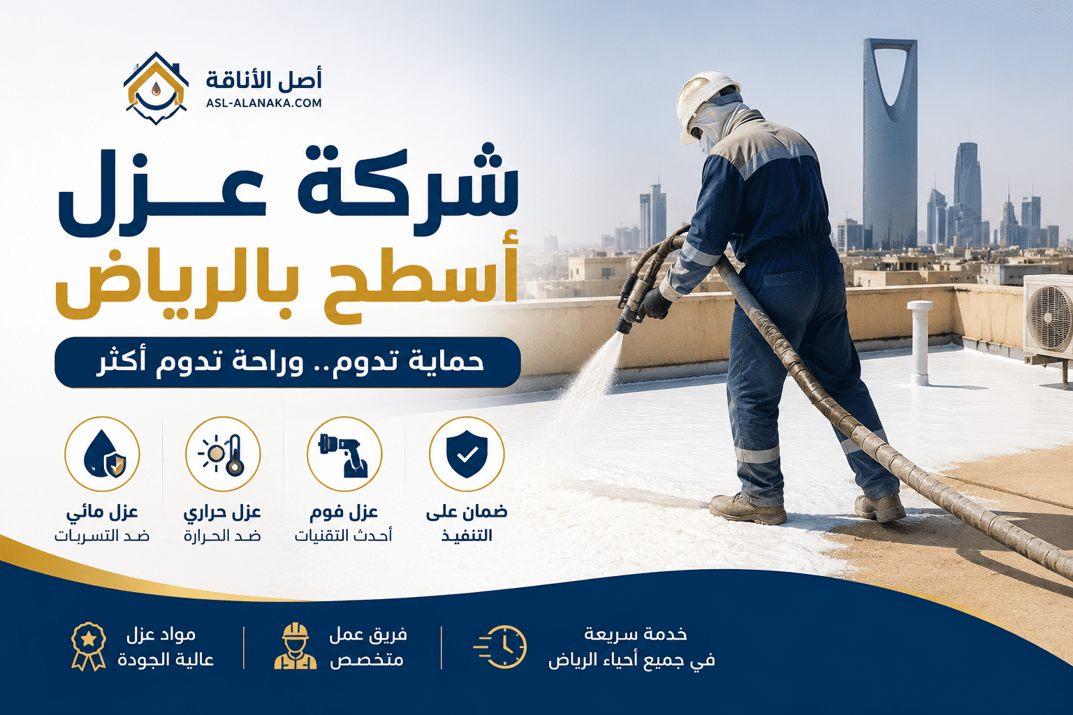 شركة عزل أسطح بالرياض