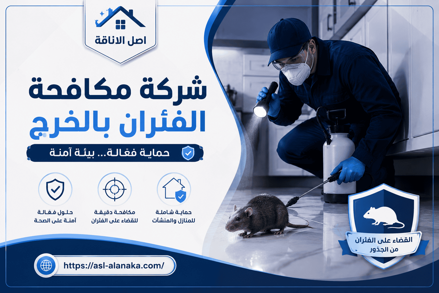 شركة مكافحة الفئران بالخرج